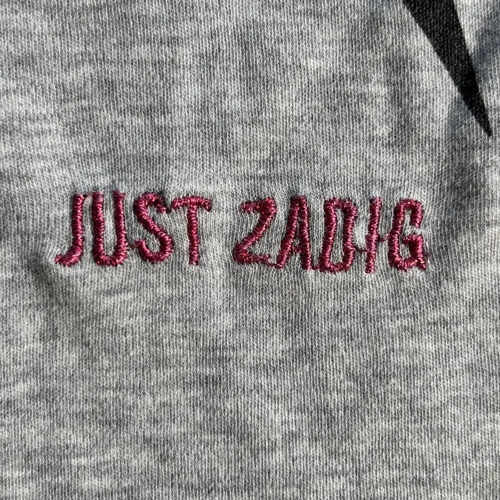 Just Zadig Grey Lightning Bolt Graphic T-Shirt‎ - Picture 6 of 9